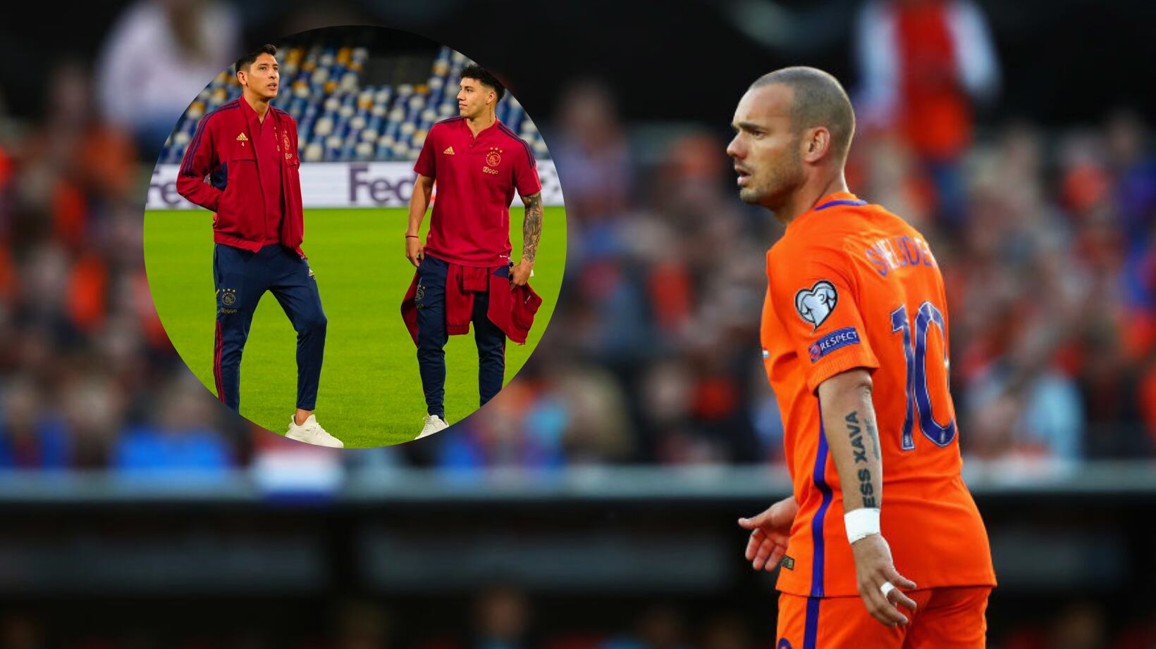 Wesley Sneijder ha expresado que el futbol de los mexicanos no es de su agrado.