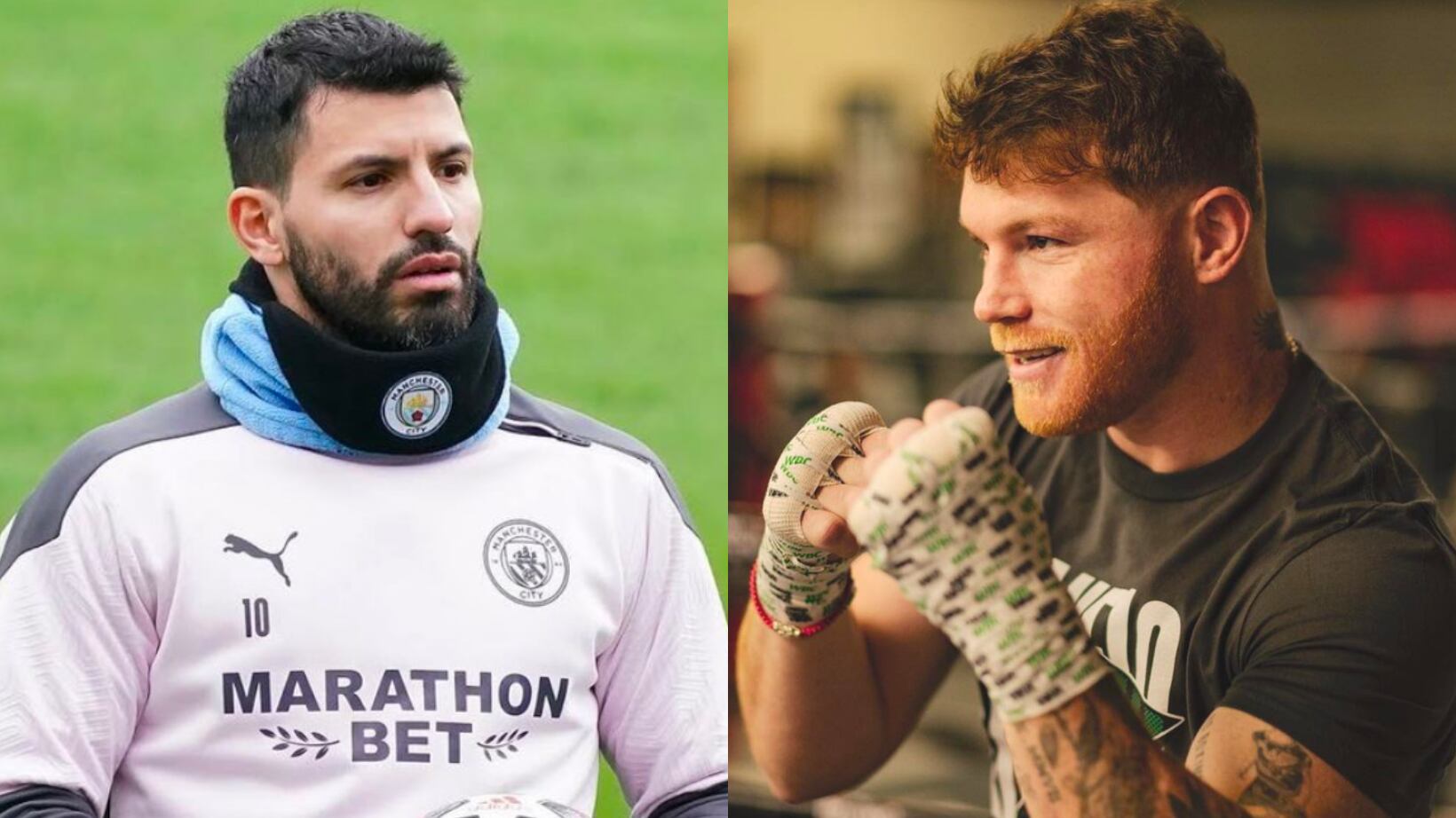 Kun Aguero recordó que Canelo Álvarez se enojó con todo mundo.