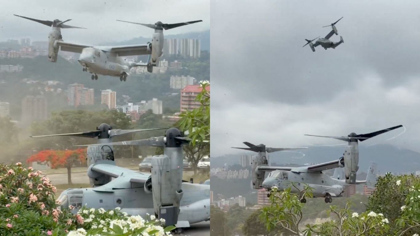 ¿Qué ocurrió en Venezuela? Helicópteros de Estados Unidos sorprenden en pleno operativo