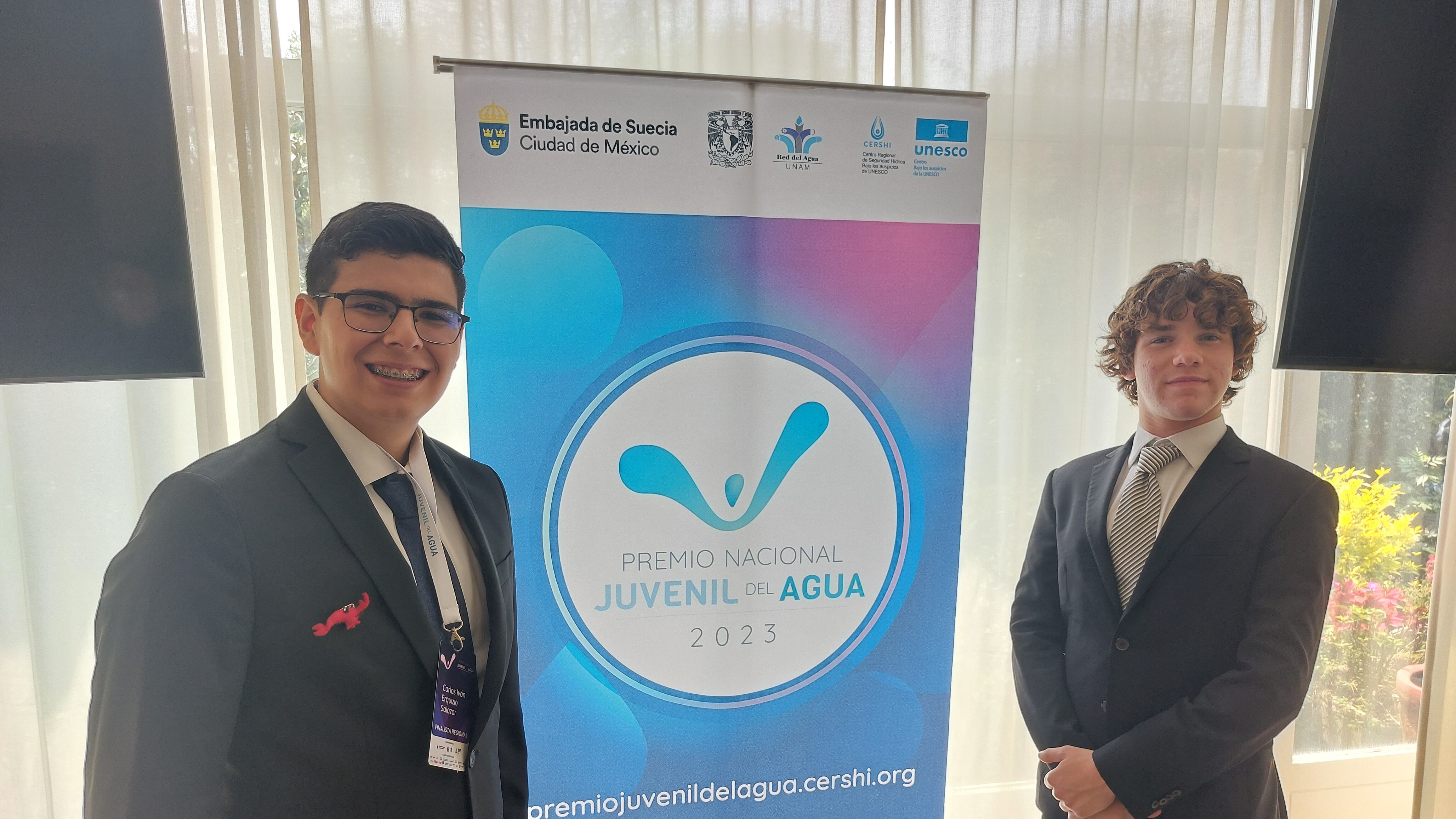 Ganadores del Premio Nacional Juvenil del Agua