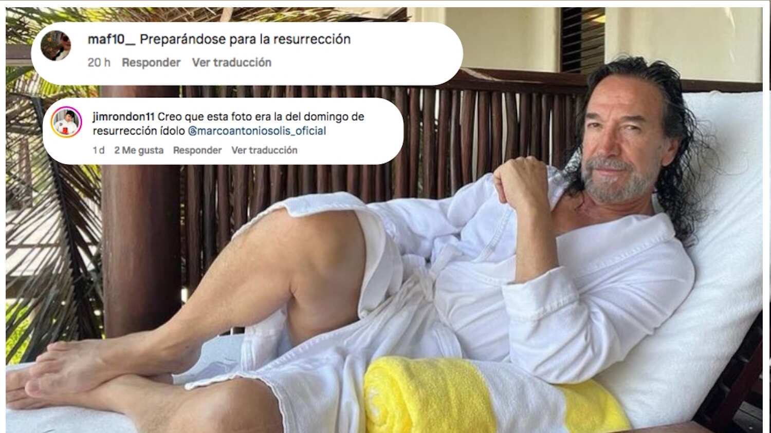 El cantante generó divertidos y curiosos mensajes.