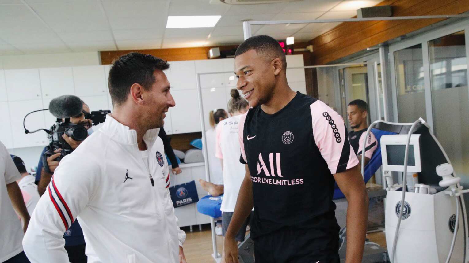 Kylian Mbappé y Messi | @KMbappe