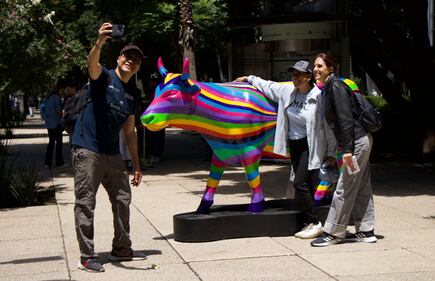 Regresa la estampida del CowParade a Paseo de la Reforma