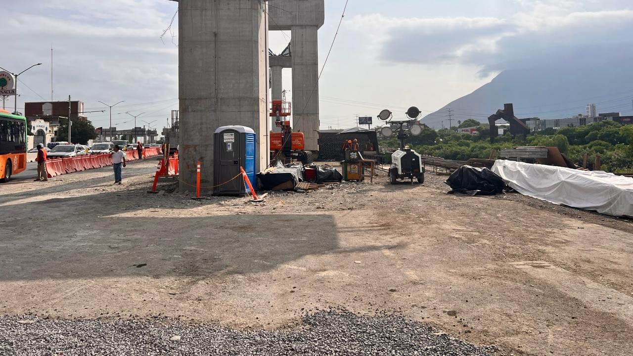 Las obras del Metro continúan avanzando.