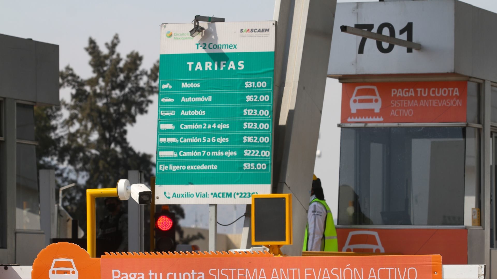 Aumento el cobro en casetas de peaje en Ecatepec y al rededores, usuarios dicen estar hartos del pago