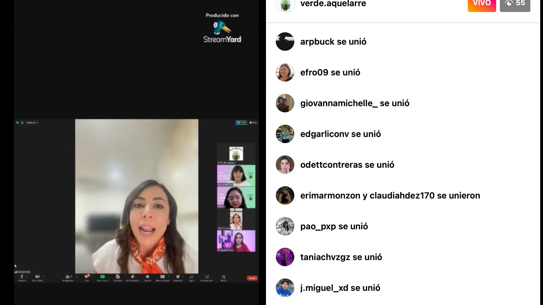 Se transmite por las redes sociales.