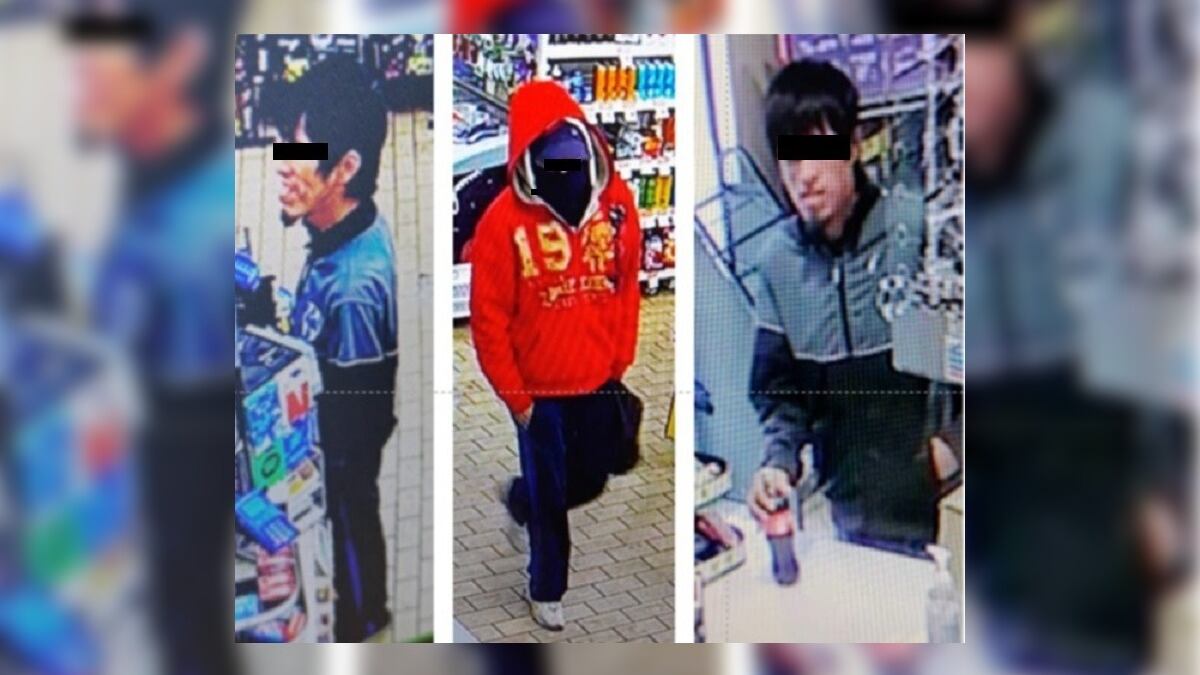 Las cámaras han registrado a la misma persona cometiendo otros robos.