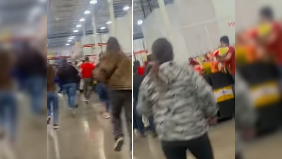 La gente corría por los pasillos para que no le ganaran el ramo de flores más bonito.