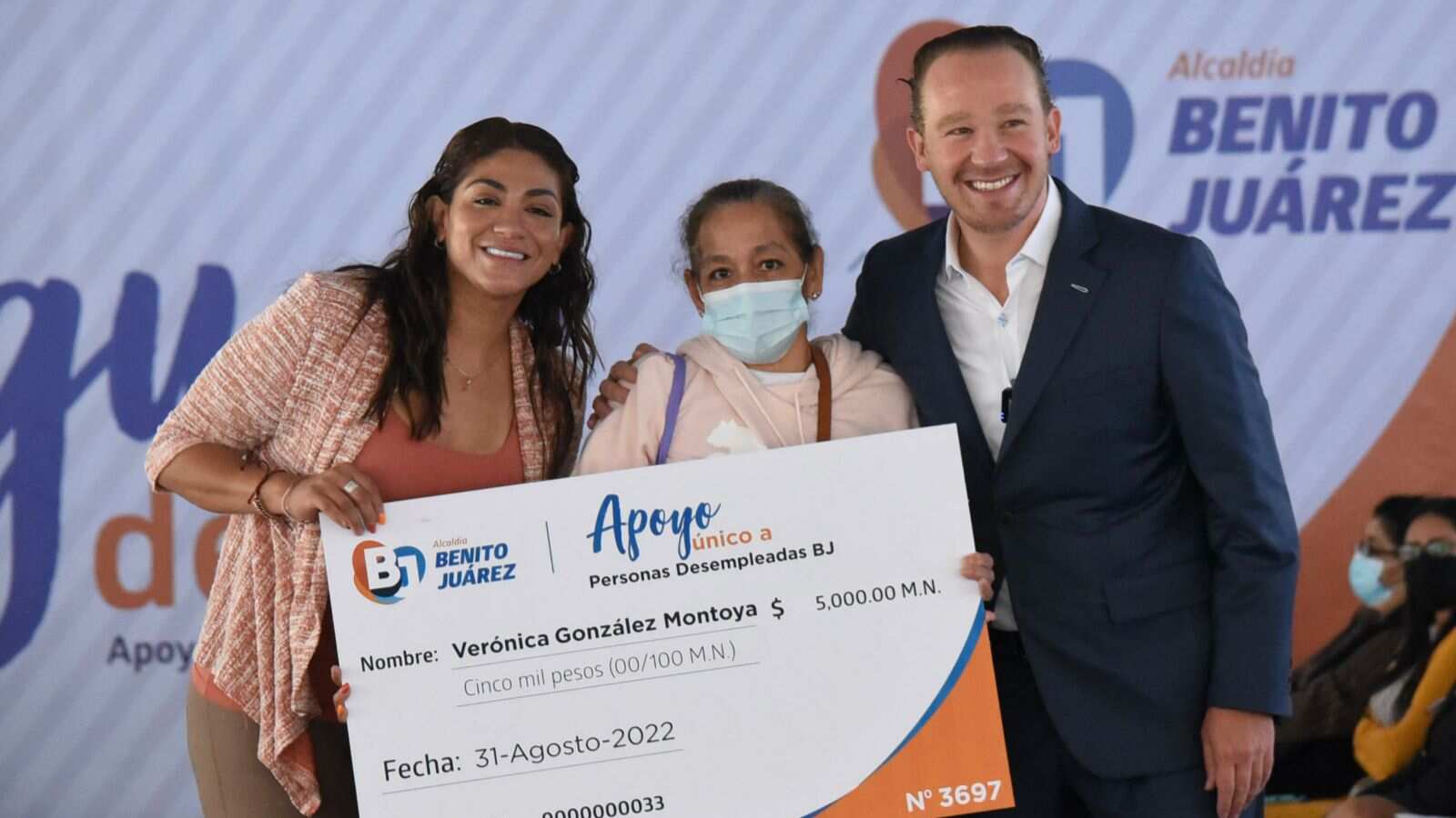 Santiago Taboada mencionó que el "Seguro de Desempleo” nace para darle un empujón a quienes no tienen un respaldo económico y así puedan salir adelante.