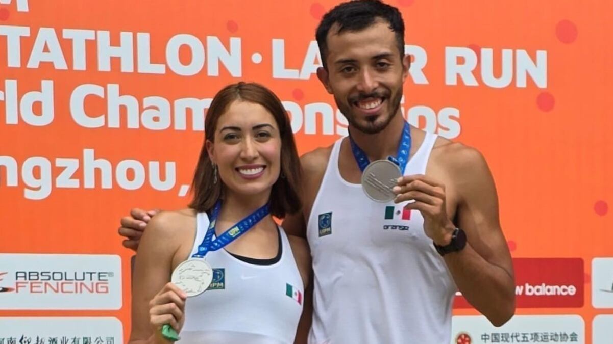 Mariana Arceo y Lorenzo Macías se colgaron la medalla de plata en China.