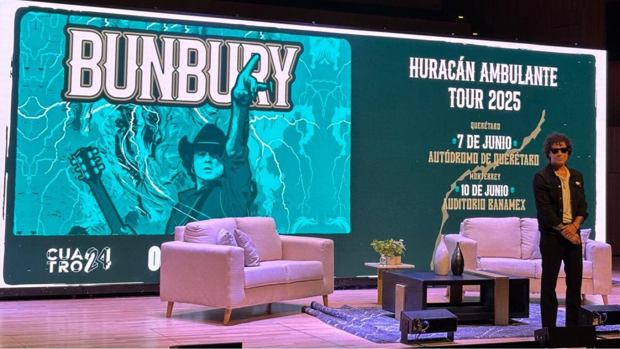 Enrique Bunbury reafirma su conexión con México con su gira ‘Huracán Ambulante Tour’