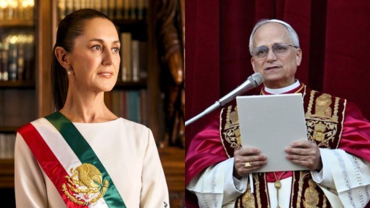 Sheinbaum celebra la elección de León XIV como nuevo papa en el Vaticano