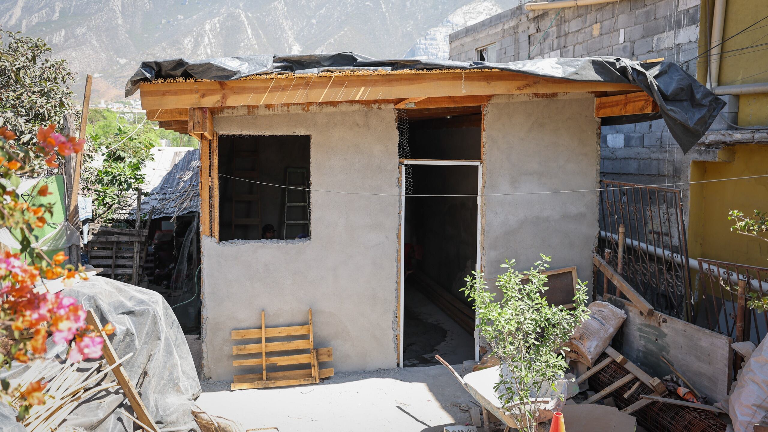 Jazmín Moreno, directora general de la Secretaría, explicó que la construcción se realiza en conjunto con la fundación Enrique Yturria García.