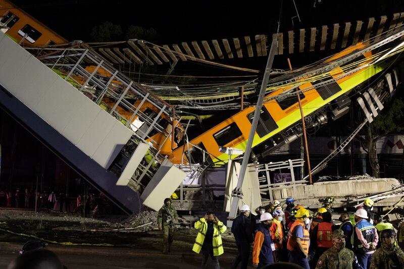El colapso en la Línea 12 del Metro dejó como saldo 26 personas muertas.