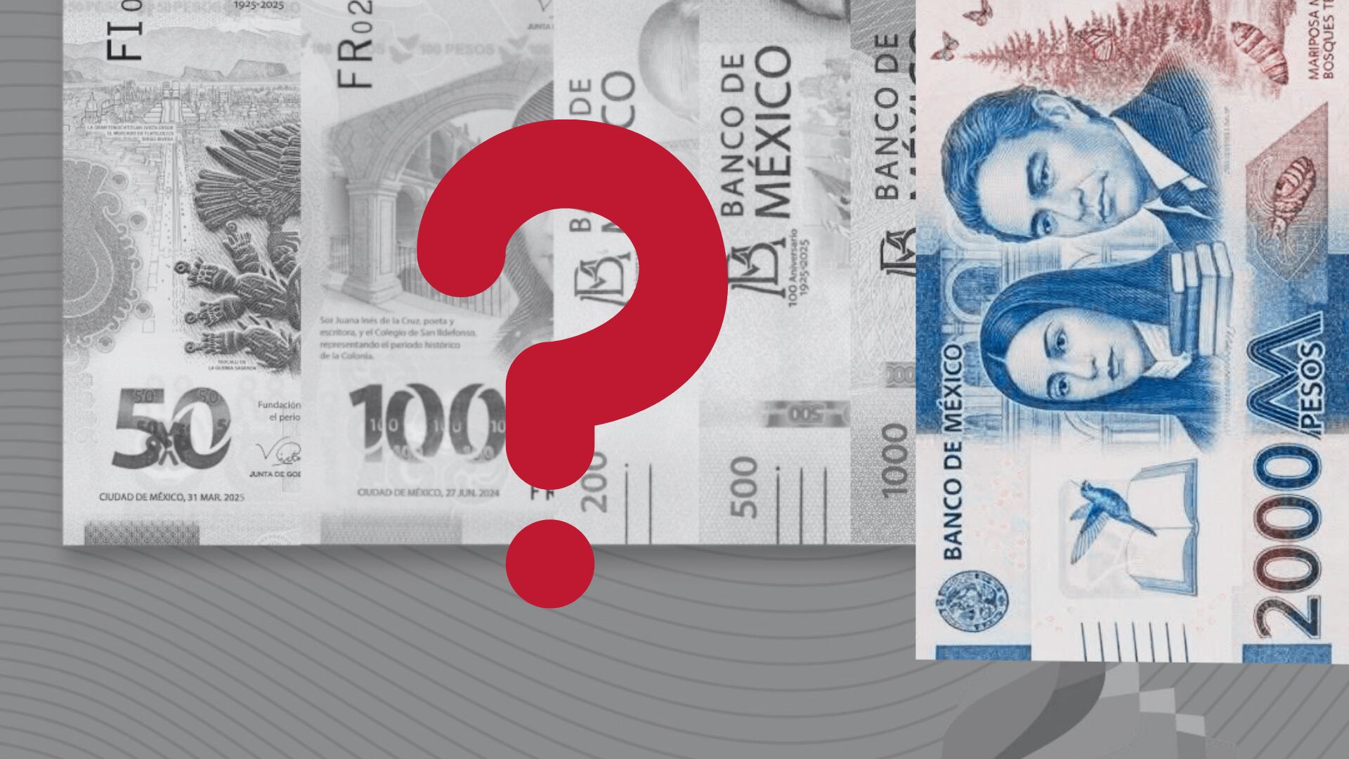 Banxico asegura que los nuevos billetes buscan mayor seguridad, durabilidad y accesibilidad, no cambios inmediatos en la economía