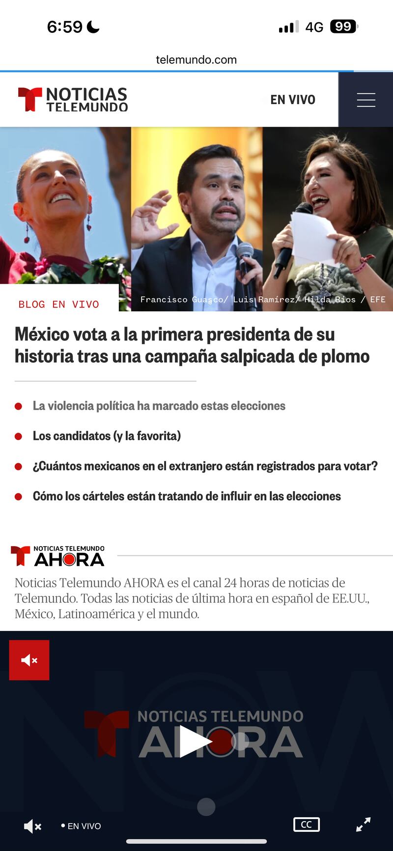Más de 100 medios internacionales están acreditados para seguir la elección este domingo en México