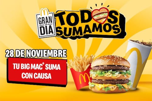 El sabor de ayudar: una Big Mac que transforma la vida de muchos por $119 pesos