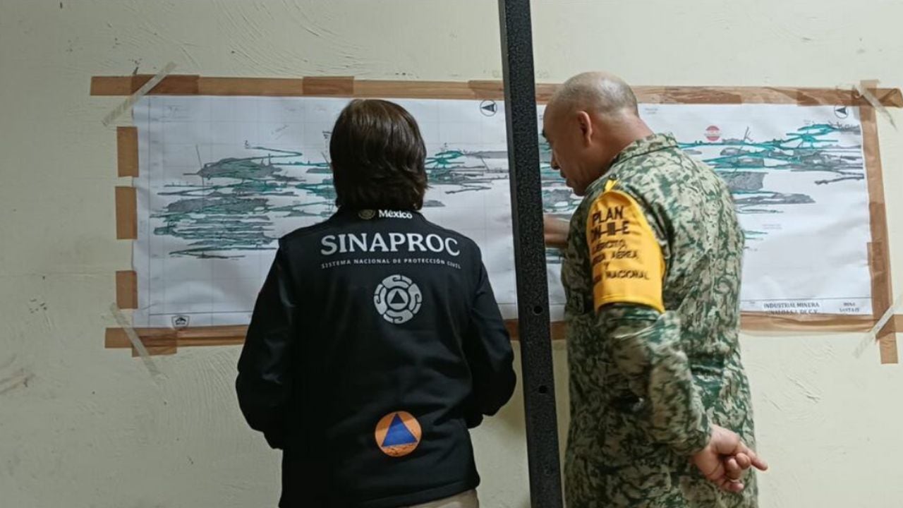 Coordinación de rescate de mineros