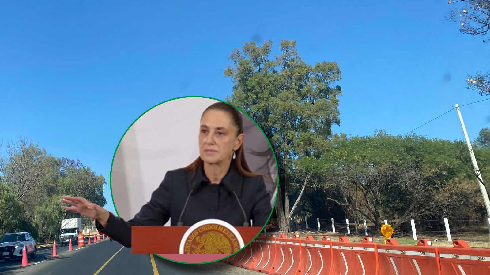 La presidenta abordó el tema de la caseta de cobro Guanajuato-Silao durante su conferencia matutina.