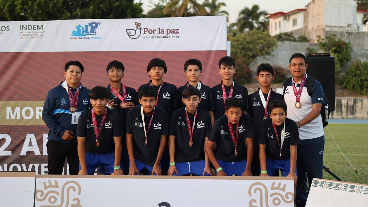 Por primera vez en la historia, Querétaro logra podio en fútbol 6x6