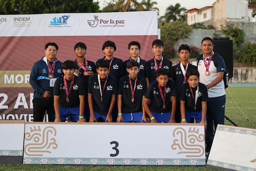 Por primera vez en la historia, Querétaro logra podio en fútbol 6x6