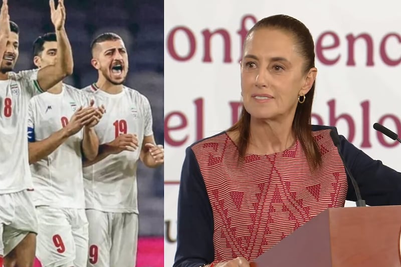 ¿Se hospedan en México? Sheinbaum entra al rescate de Irán a semanas del Mundial 2026