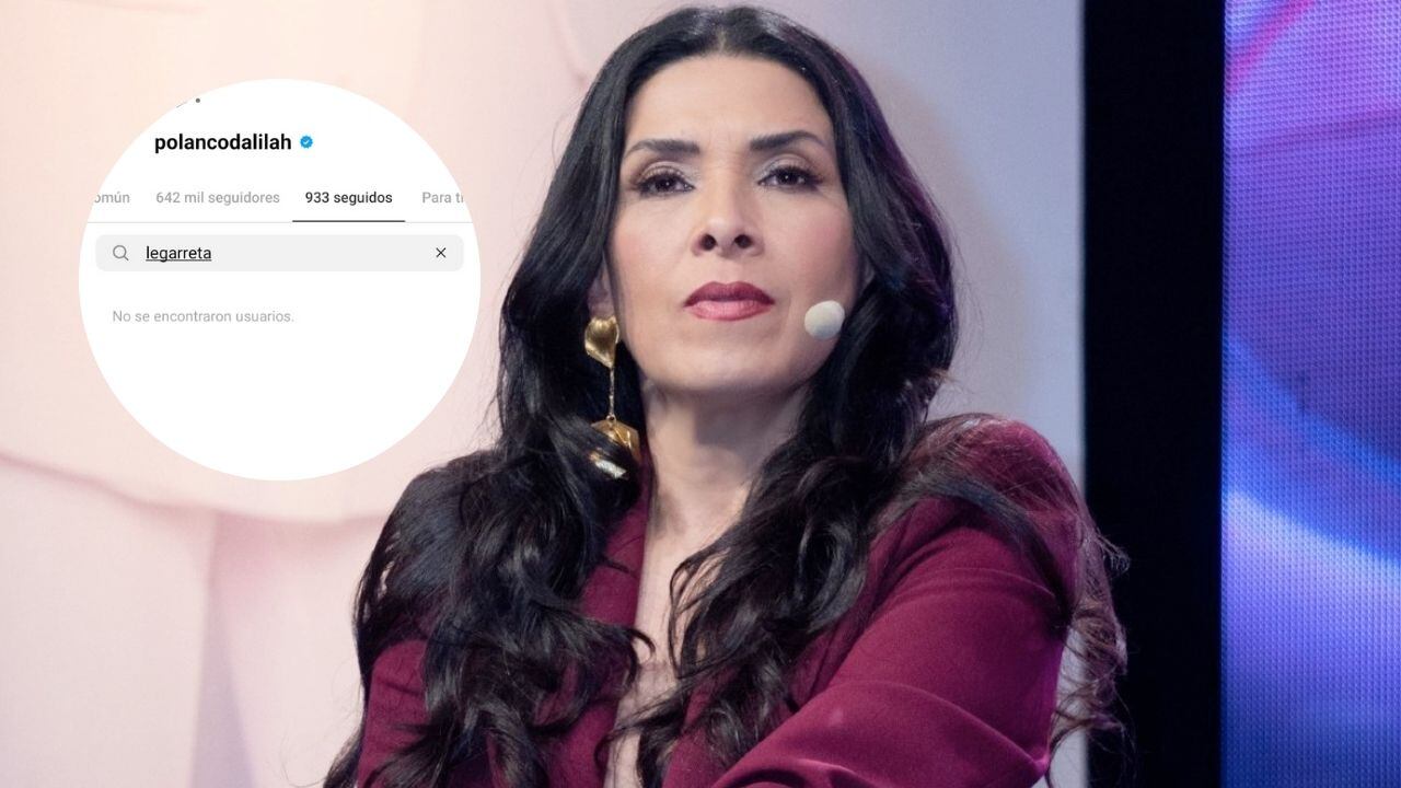 Dejó de seguir a Andrea Legarreta en Instagram