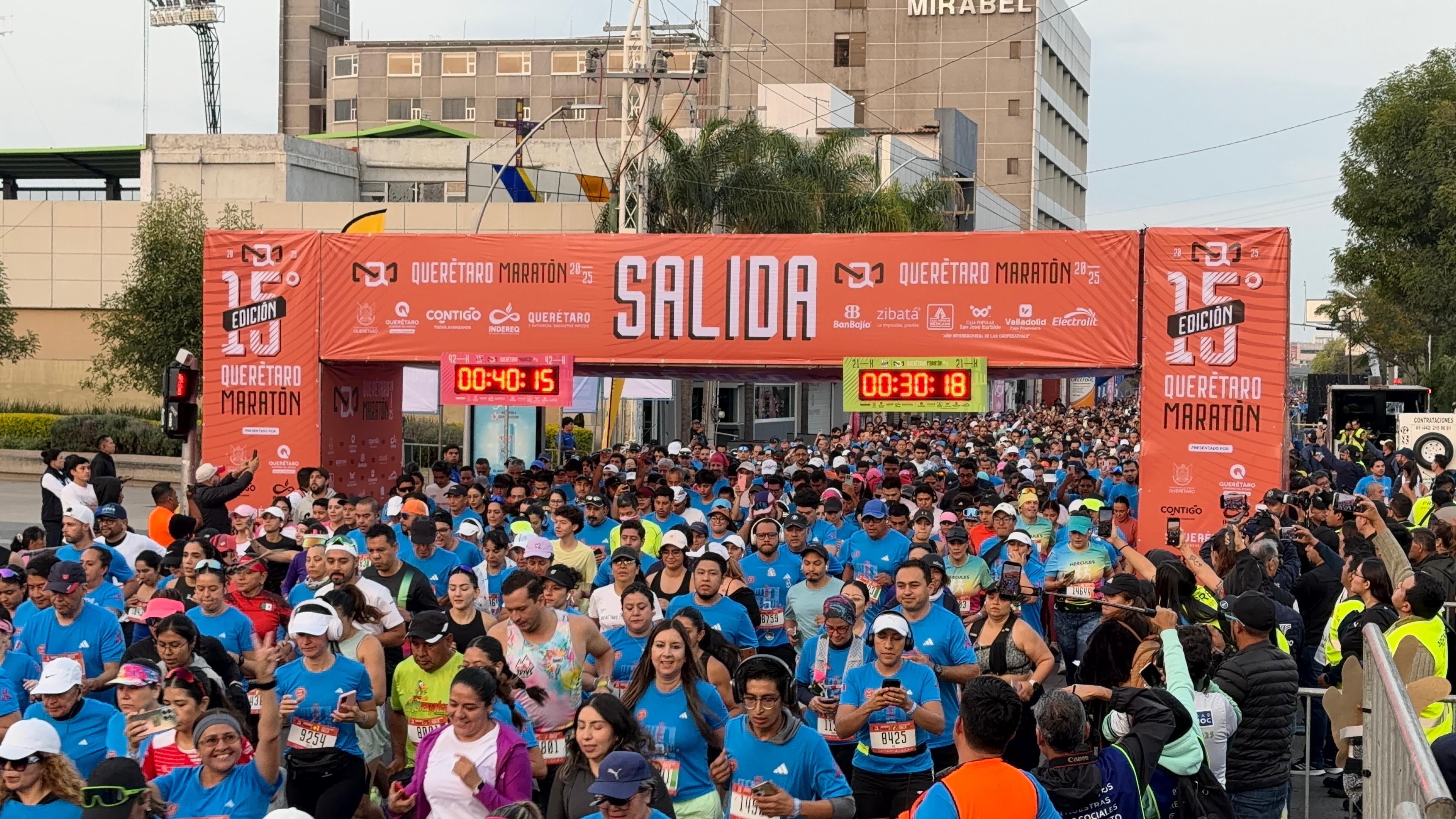 Querétaro Maratón 2025.