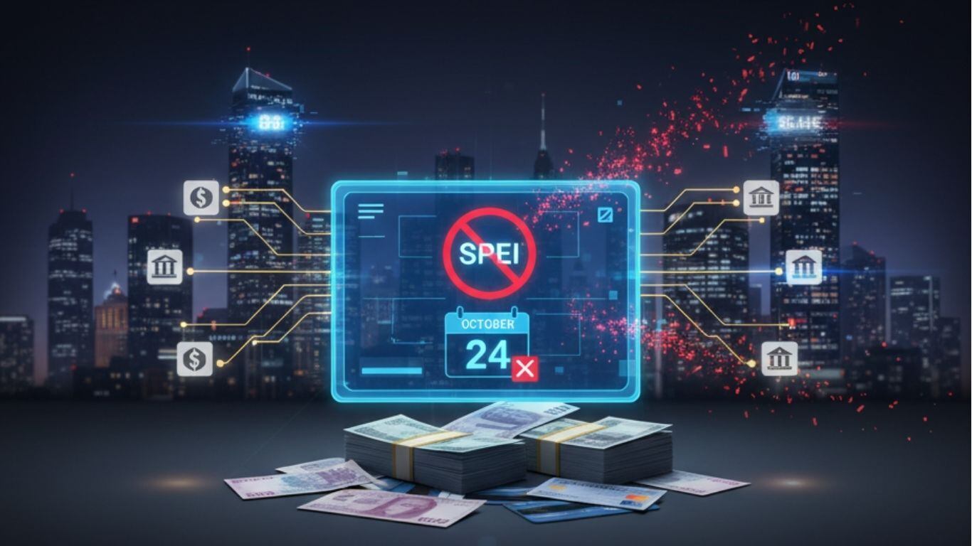 Transferencias SPEI dejan de funcionar