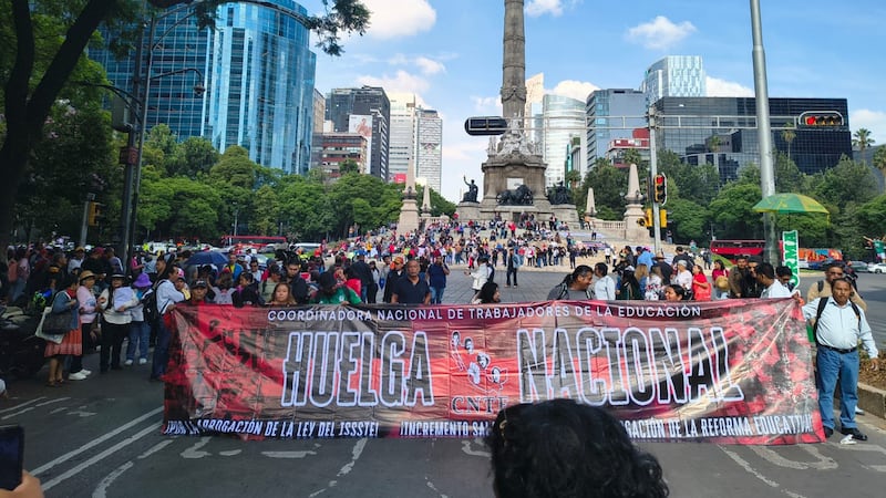 Estas son las avenidas afectadas por la marcha de la CNTE; advierten boicot al Mundial