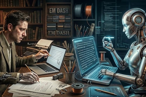 Escribir como robot para demostrar que eres humano