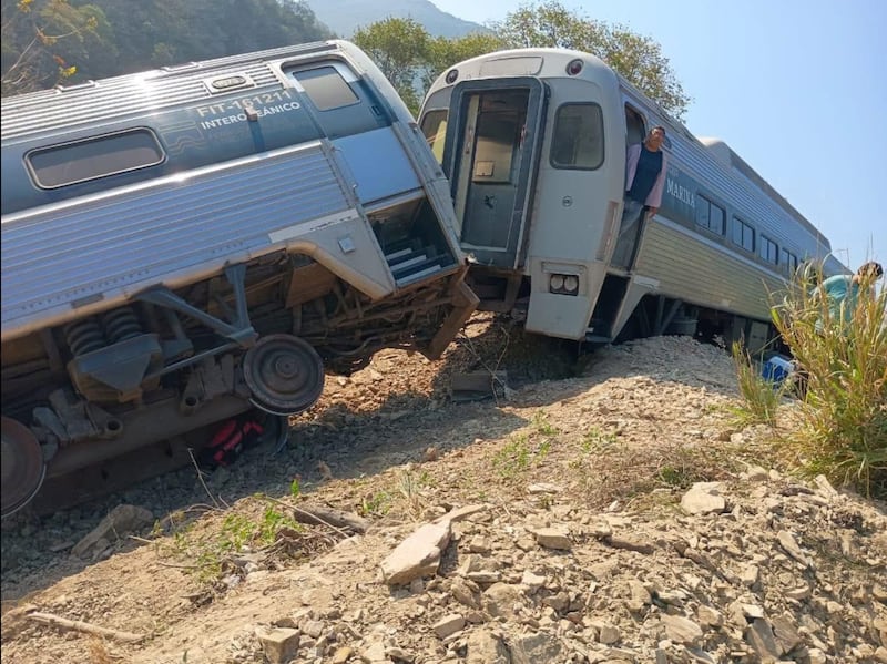Accidente ferroviario Oaxaca