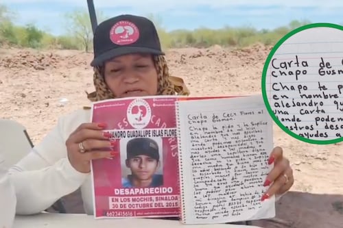 “Ayude a las madres”: Ceci Flores pide al Chapo Guzmán información sobre desaparecidos