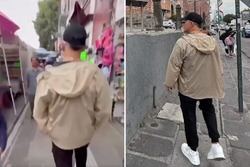Ni Lomas, ni Sonata: Alejandro Sanz recorre calles populares del Centro de Puebla