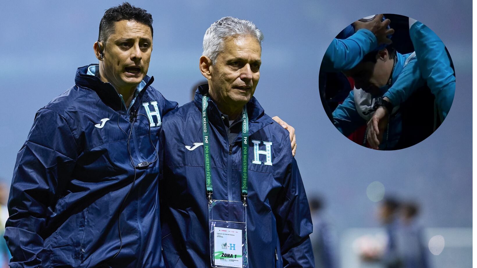 Auxiliar hondureño fue agredido con un vaso con cerveza.