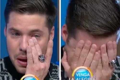 Video: En medio del llanto William Valdés se va de Venga la alegría