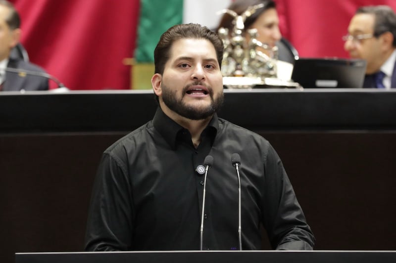 El diputado Gutiérrez Mancilla (PRI)