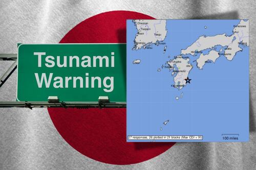 Sismo en Japón: Movimiento telúrico de 6.9 activa advertencias de tsunami en Miyazaki y Kochi