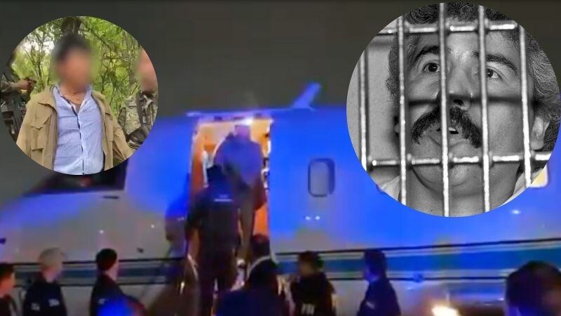 Llegada de Rafael Caro Quintero a Nueva York tras extradición de México