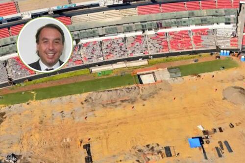 Emilio Azcarraga revela cuándo quedará listo el Estadio Azteca y lanza indirecta al Cruz Azul