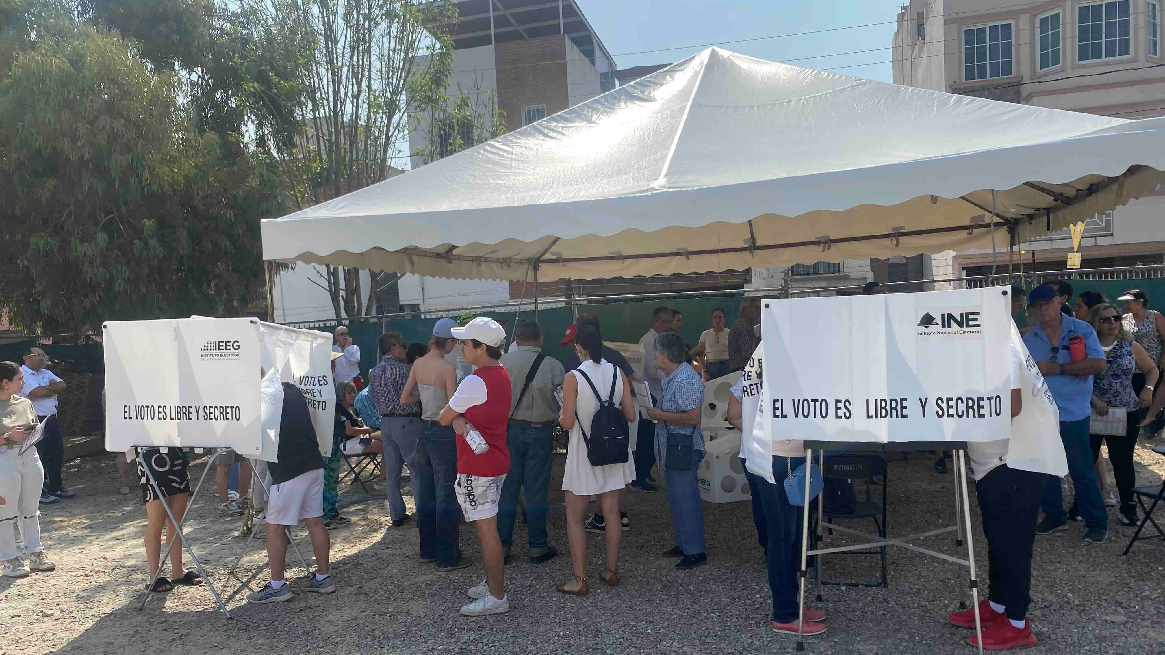 7 mil casillas instaladas.