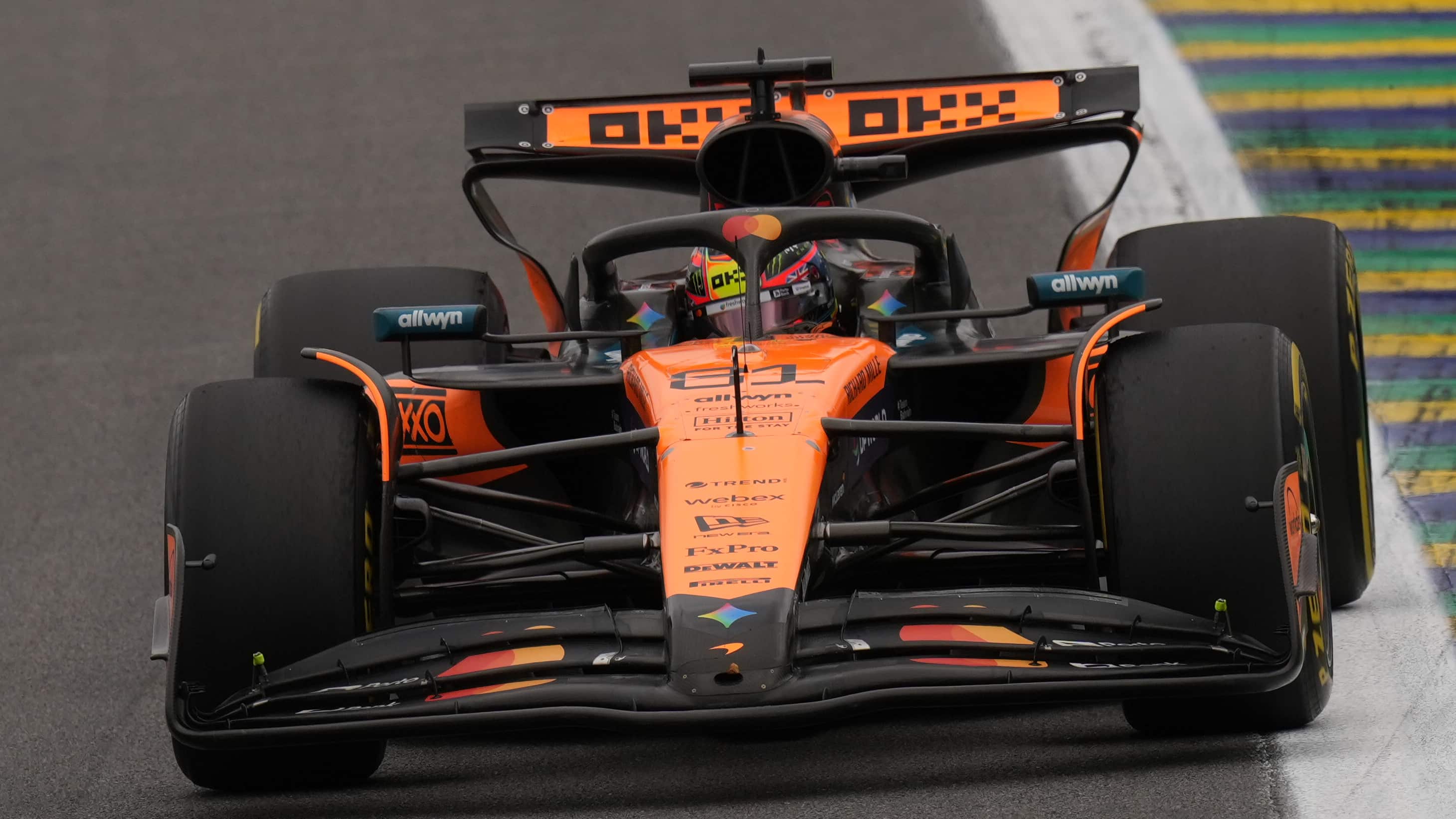 Oscar Piastri fue sancionado en el GP de Brasil.