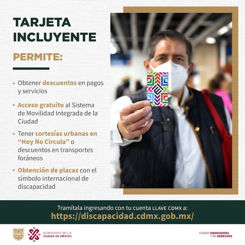 Tarjeta Incluyente CDMX