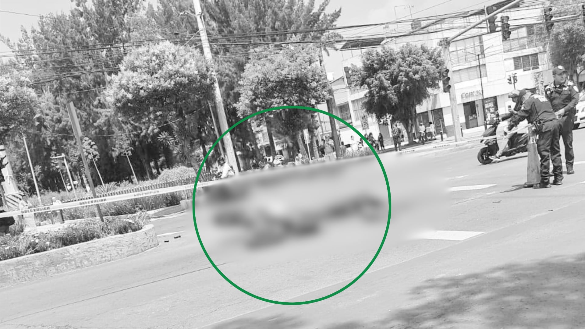 El hecho generó fuerte movilización de cuerpos de emergencia en el cruce de Muyuguarda y Prolongación División del Norte, en Xochimilco.