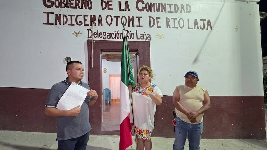 Integrantes de la comunidad otomí de Río Laja informaron que el municipio de Dolores Hidalgo dejó sin efecto nombramientos de autoridades auxiliares tras una resolución electoral.