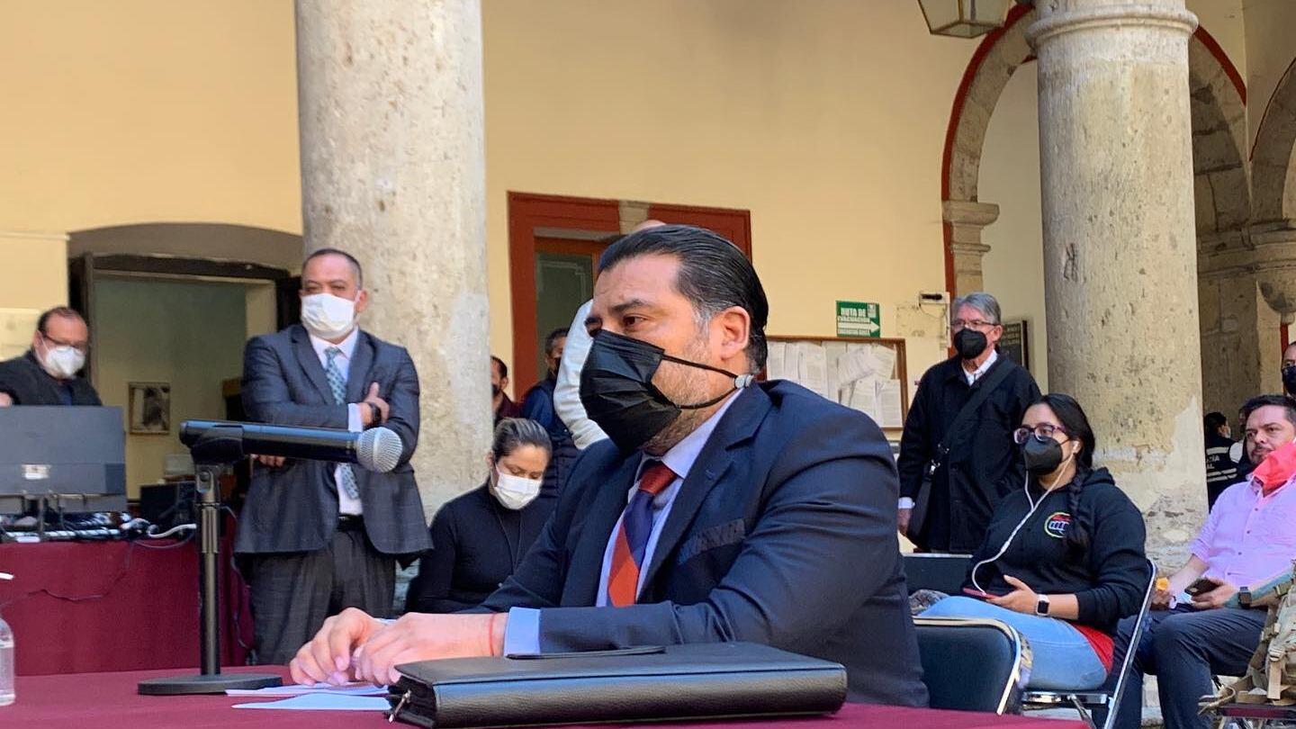 La comparecencia de Luis Mendez se extendió durante más de tres horas.