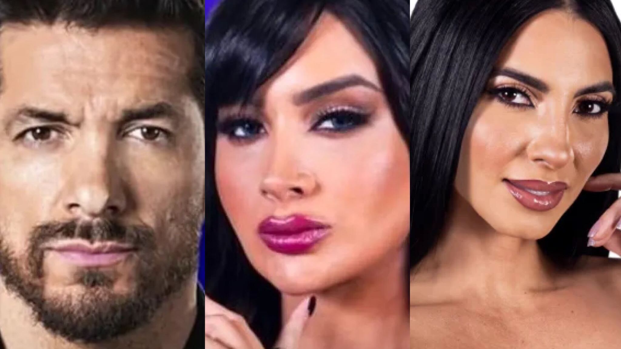 Paulo, Serrath y Patricia Corcino.