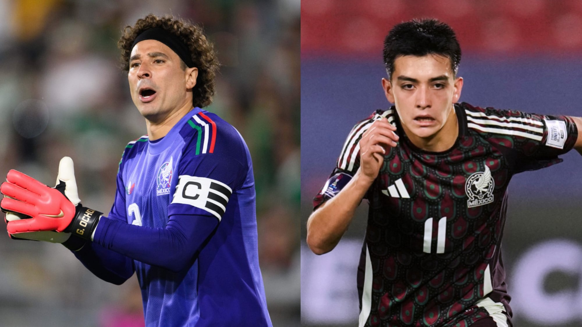 Memo Ochoa y Gilberto Mora