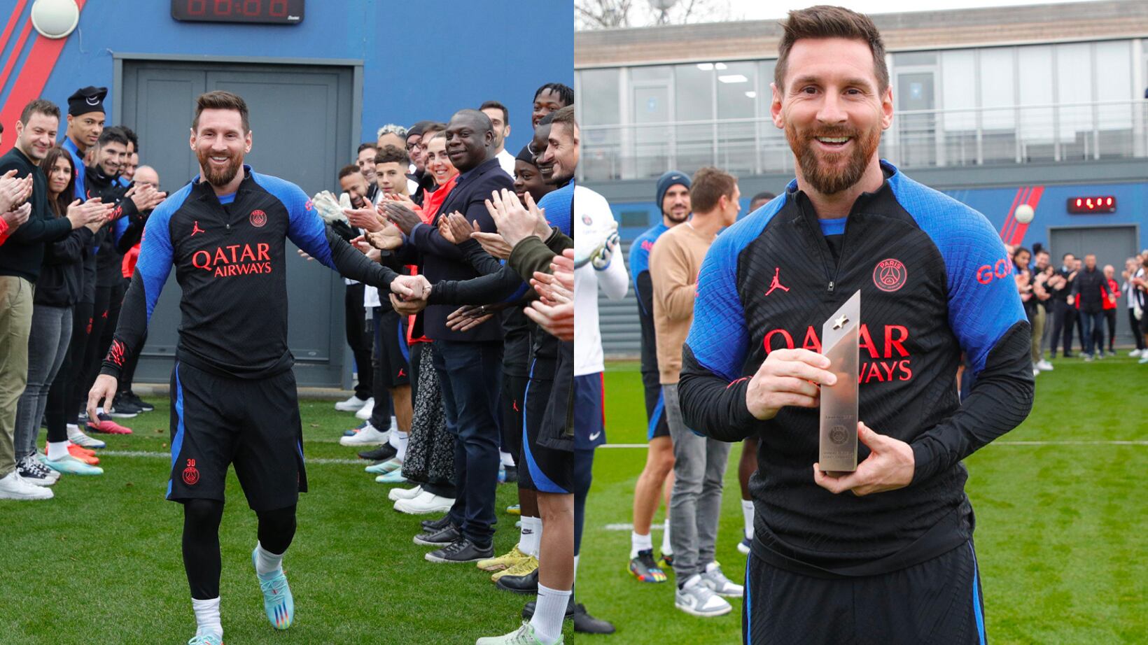 Bienvenida de Messi al PSG.