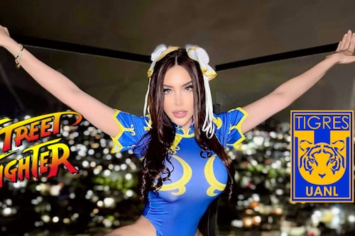 Aficionada de Tigres da vida a Chun-Li y a la Princesa Peach